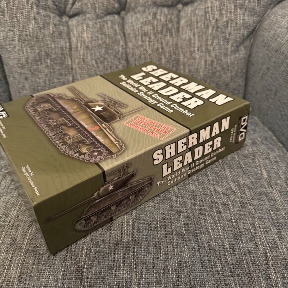 Sherman Leader (open, unpunched, cards sealed) Dan Verssen Games (DVG) - Picture 10 of 13